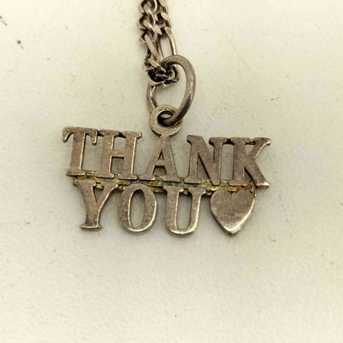 グラッドハンド GLADHAND THANK YOU TOP ロゴトップ アクセサリー ネックレス メンズ