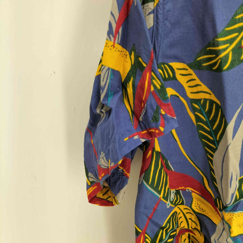 ワコマリア WACKO MARIA 極楽鳥花 S/S HAWAIIAN SHIRT メンズ JPN:L