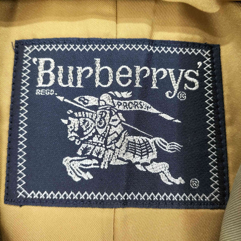 バーバリーズ BURBERRYS 裏地ノバチェックライナー付比翼ステンカラーコート メンズ 170