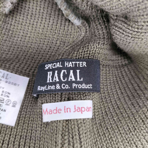 ラカル RACAL Roll Knit Cap メンズ FREE