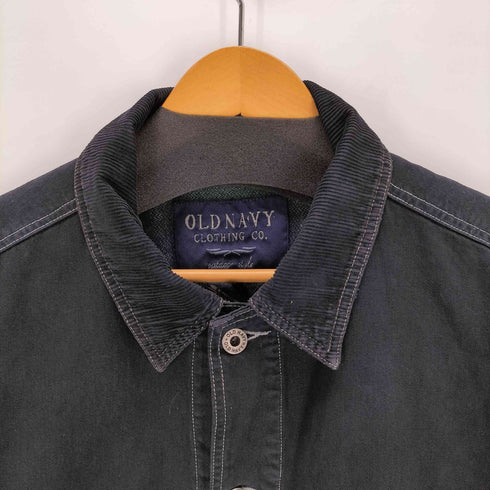 オールドネイビー OLD NAVY 90S OUTDOOR STYLE コーデュロイ切り替え カバーオール メンズ import:S