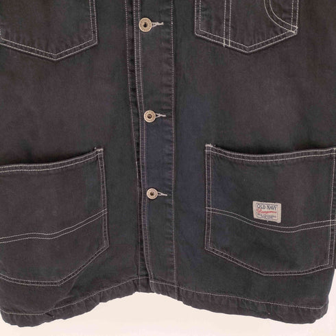 オールドネイビー OLD NAVY 90S OUTDOOR STYLE コーデュロイ切り替え カバーオール メンズ import:S