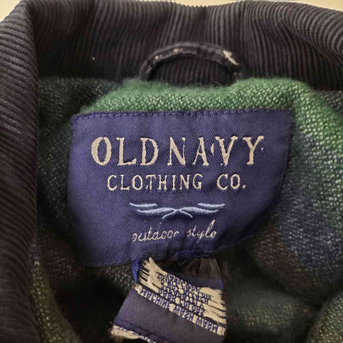 オールドネイビー OLD NAVY 90S OUTDOOR STYLE コーデュロイ切り替え カバーオール メンズ import:S