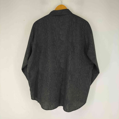アンリラクシング unrelaxing パイソン柄 L/S シャツ メンズ