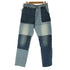 LB-03 パッチワーク デニムパンツ レディース JPN:M