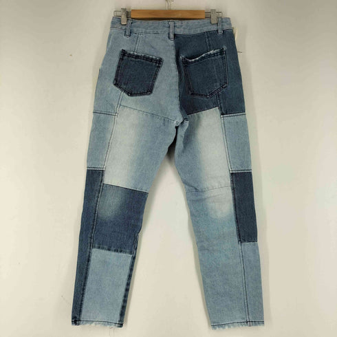 LB-03 パッチワーク デニムパンツ レディース JPN:M