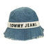 トミージーンズ tommy jeans デニム バケットハット レディース