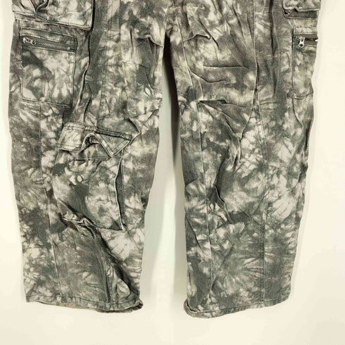 エイチアンドエム H&M タイダイ染め ツイル カーゴパンツ Y2K メンズ FR42