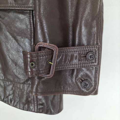 Diamond Geezer cow leather 袖ベルトレザージャケット メンズ 3