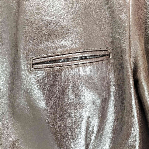 Diamond Geezer cow leather 袖ベルトレザージャケット メンズ 3