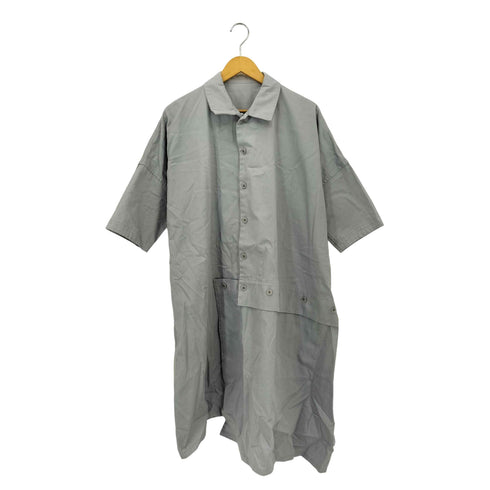 ワイズ Ys BORN PRODUCT COTTON TWILL HALF SLEEVE ASYMMETERIC DRESS レディース 1