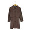 Close up studio lamb leather ラムレザーロングコート レディース 11
