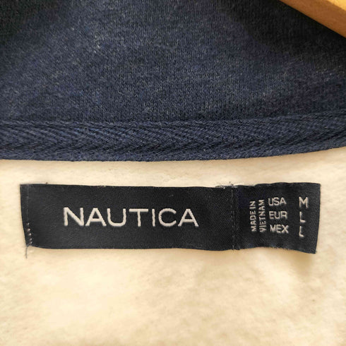 ノーティカ NAUTICA ロゴ刺繍 ハーフジップトップス メンズ JPN:M