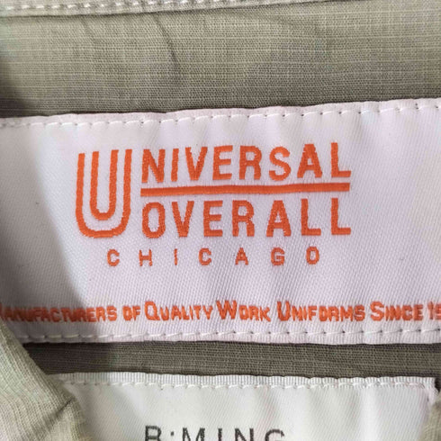ユニバーサルオーバーオール UNIVERSAL OVERALL ワークシャツ メンズ JPN:M