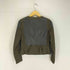 サクラ SACRA lamb leather ラムレザー切替ダブルジップシングルライダースジャケット レディース 38