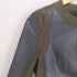 サクラ SACRA lamb leather ラムレザー切替ダブルジップシングルライダースジャケット レディース 38