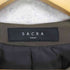 サクラ SACRA lamb leather ラムレザー切替ダブルジップシングルライダースジャケット レディース 38
