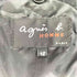アニエスベーオム Agnes b.homme チェック柄 ウール混 2B テーラードジャケット メンズ JPN:48