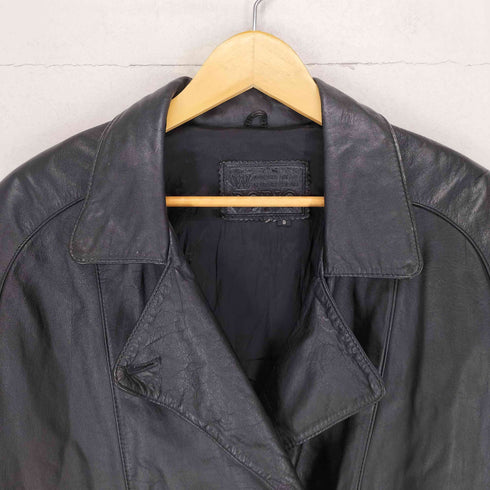W DOPIO cow leather カウレザーハーフコート レディース 9