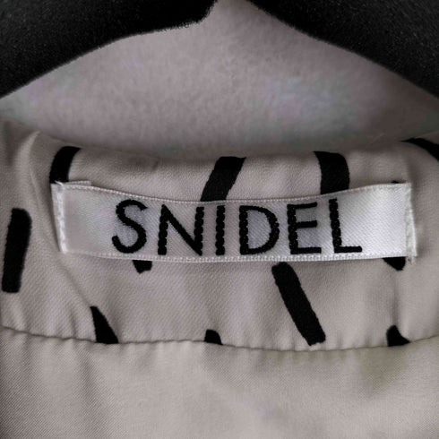 スナイデル snidel 総柄 ビッグカラークラシカルワンピース レディース JPN:0