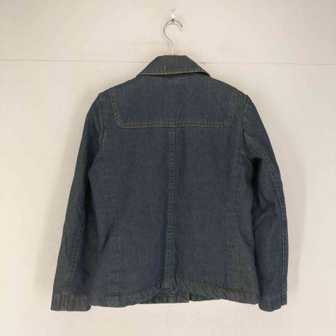 ギャップ Gap 00s OLD 裏地ボアフロントトグルボタンデニムジャケット レディース S