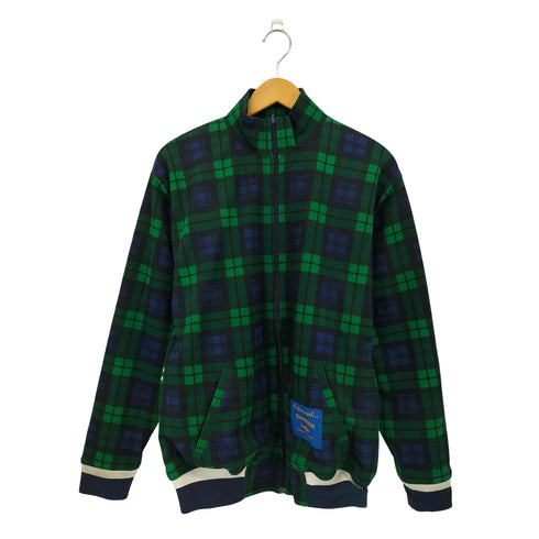 フェノメノン PHENOMENON ブラックウォッチ フルジップ リバーシブル トラックジャケット メンズ M