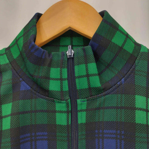 フェノメノン PHENOMENON ブラックウォッチ フルジップ リバーシブル トラックジャケット メンズ M