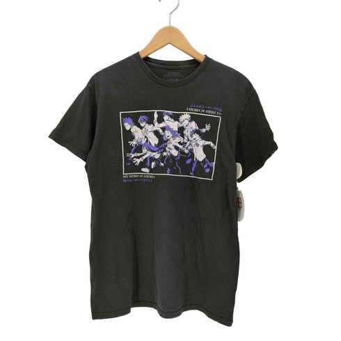 アニメ キャラクター プリント S/S クルーネック Tシャツ メンズ import:M
