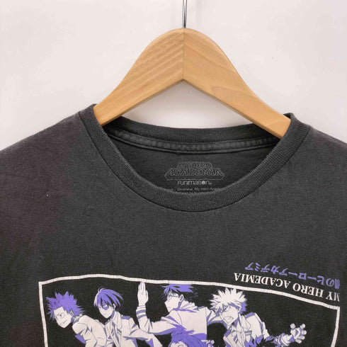 アニメ キャラクター プリント S/S クルーネック Tシャツ メンズ import:M