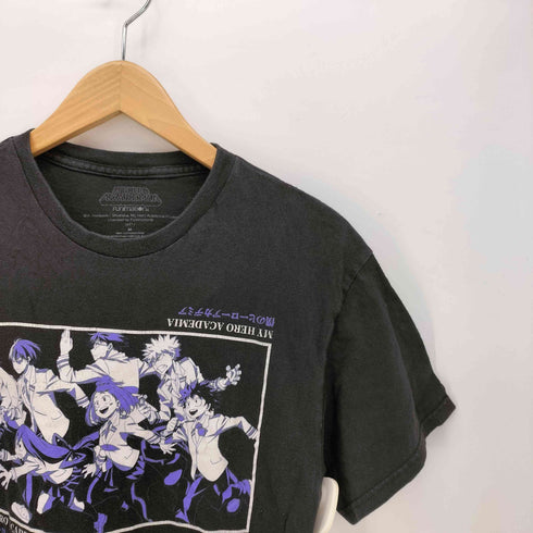 アニメ キャラクター プリント S/S クルーネック Tシャツ メンズ import:M