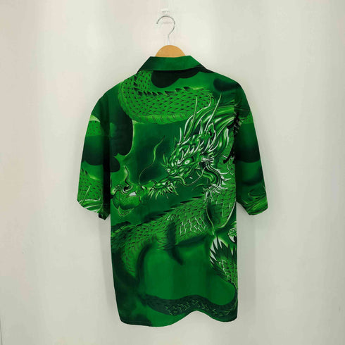 BROTHER ドラゴンプリントシャツ メンズ S