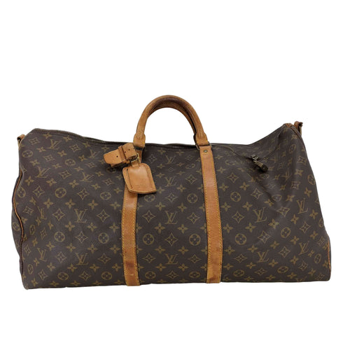 ルイヴィトン LOUIS VUITTON フランス製 キーポル バンドリエール 60 ボストンバッグ レディース 60