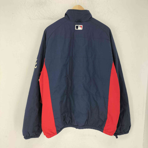 マジェスティック MAJESTIC ベースボールチーム 裏起毛 ナイロン ジップアップジャケット メンズ import:L