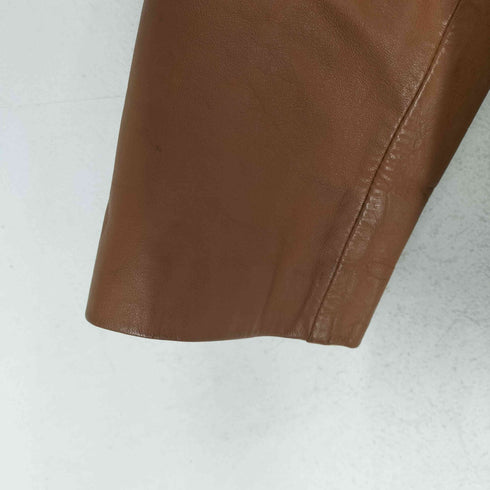 Pastel Ma'am cow leather カウレザー3Bテーラードジャケット レディース