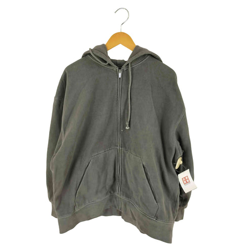 ザラ ZARA オーバーサイズジップパーカー レディース import:L