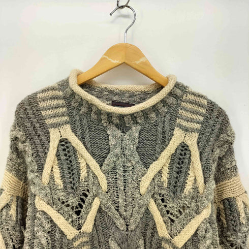 ダニエルエシュテル DANIEL HECHTER ロールネック 3D ケーブル ニット メンズ import:M