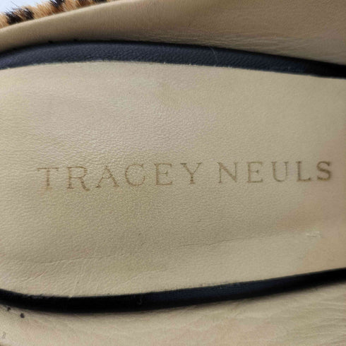 TRACEY NEULS JAKE ヒョウ柄 スリッポンミュール レディース JPN:37