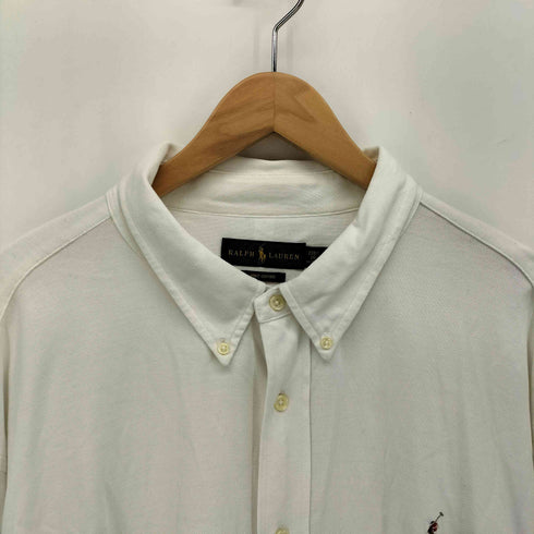 ラルフローレン RALPH LAUREN KNIT OXFORD ポニー刺繍 ニット オックスフォード L/S ボタンダウン シャツ メンズ 2XB
