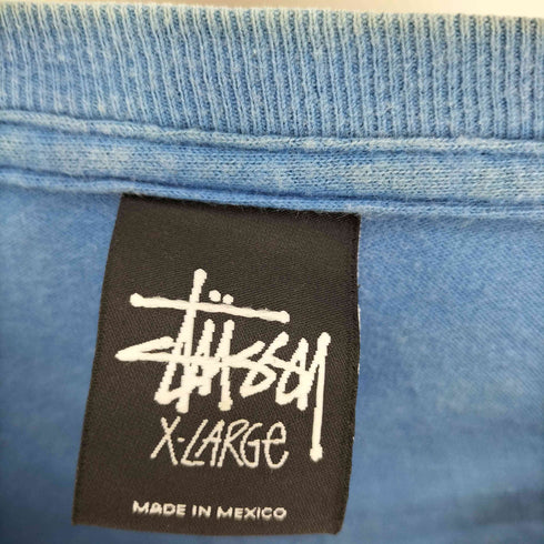 ステューシー Stussy メキシコ製 DOWN WITH THE CREW プリント クルーネック S/S Tシャツ メンズ import:XL
