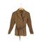 ru lamb leather ラムレザーショートピーコート レディース 3