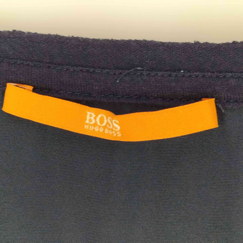 ボス BOSS コットン リヨセル Vネック ブラウス レディース import:M
