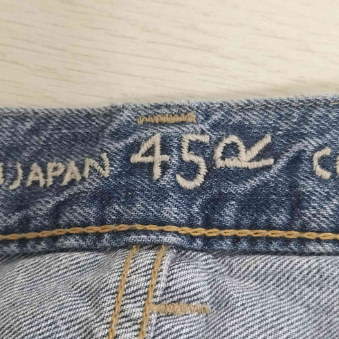 フォーティーファイブアール 45R オフセットループ 耳付き ボタンフライデニム メンズ 32inch