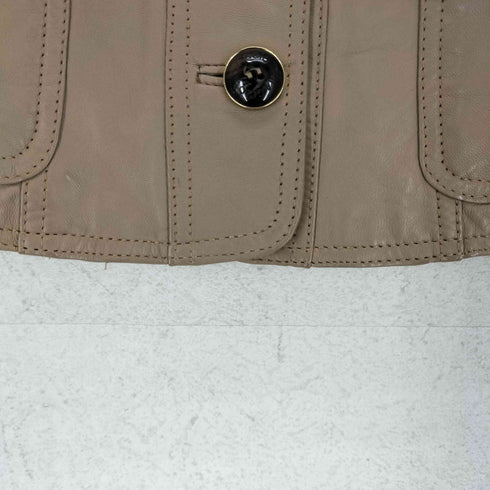 viaggio Blu lamb leather ラムレザージャケット レディース 1