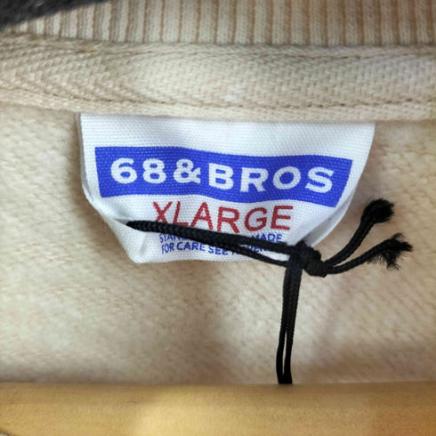 シックスティエイトアンドブラザーズ 68&BROTHERS MOCK NECK SWEAT メンズ JPN:XL