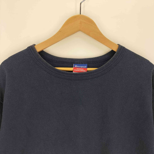 チャンピオン Champion AUTHENTIC 袖 目有り 無地 クルーネック S/S Tシャツ メンズ import:L