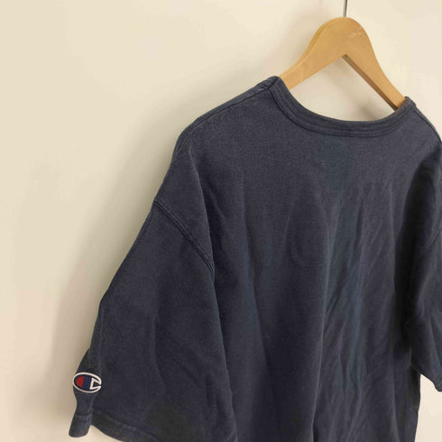 チャンピオン Champion AUTHENTIC 袖 目有り 無地 クルーネック S/S Tシャツ メンズ import:L