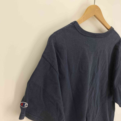 チャンピオン Champion AUTHENTIC 袖 目有り 無地 クルーネック S/S Tシャツ メンズ import:L
