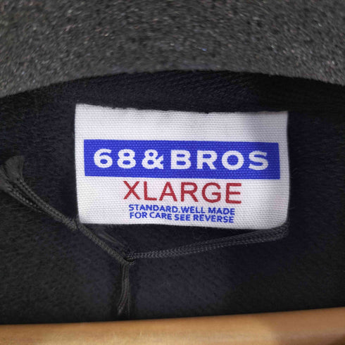 シックスティエイトアンドブラザーズ 68&BROTHERS MOCK NECK SWEAT メンズ JPN:XL