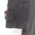 moda d'italia pure cashmere カシミヤ100 比翼ステンカラーコート メンズ S