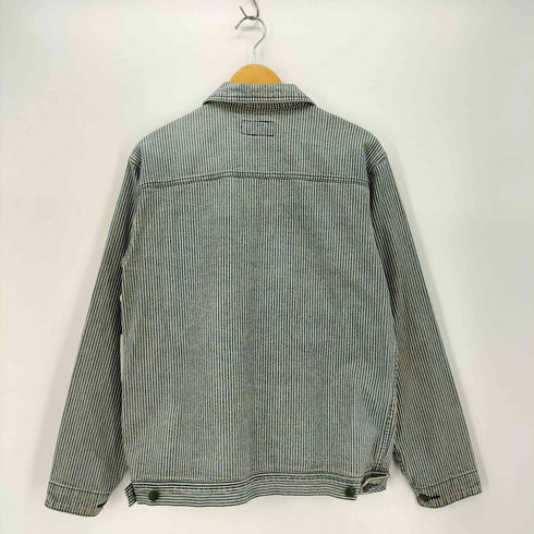 オシュコシュ OSHKOSH ジップアップ ヒッコリー ストライプ デニム ブルゾン メンズ import:M